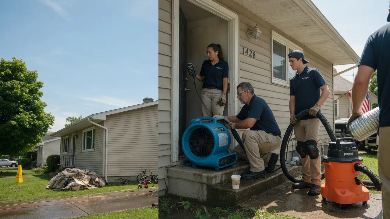 Water Damage Restoration in St Columbans, NE near me